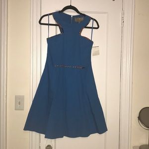 Space Dress Italian Made NWT euro42 US 8